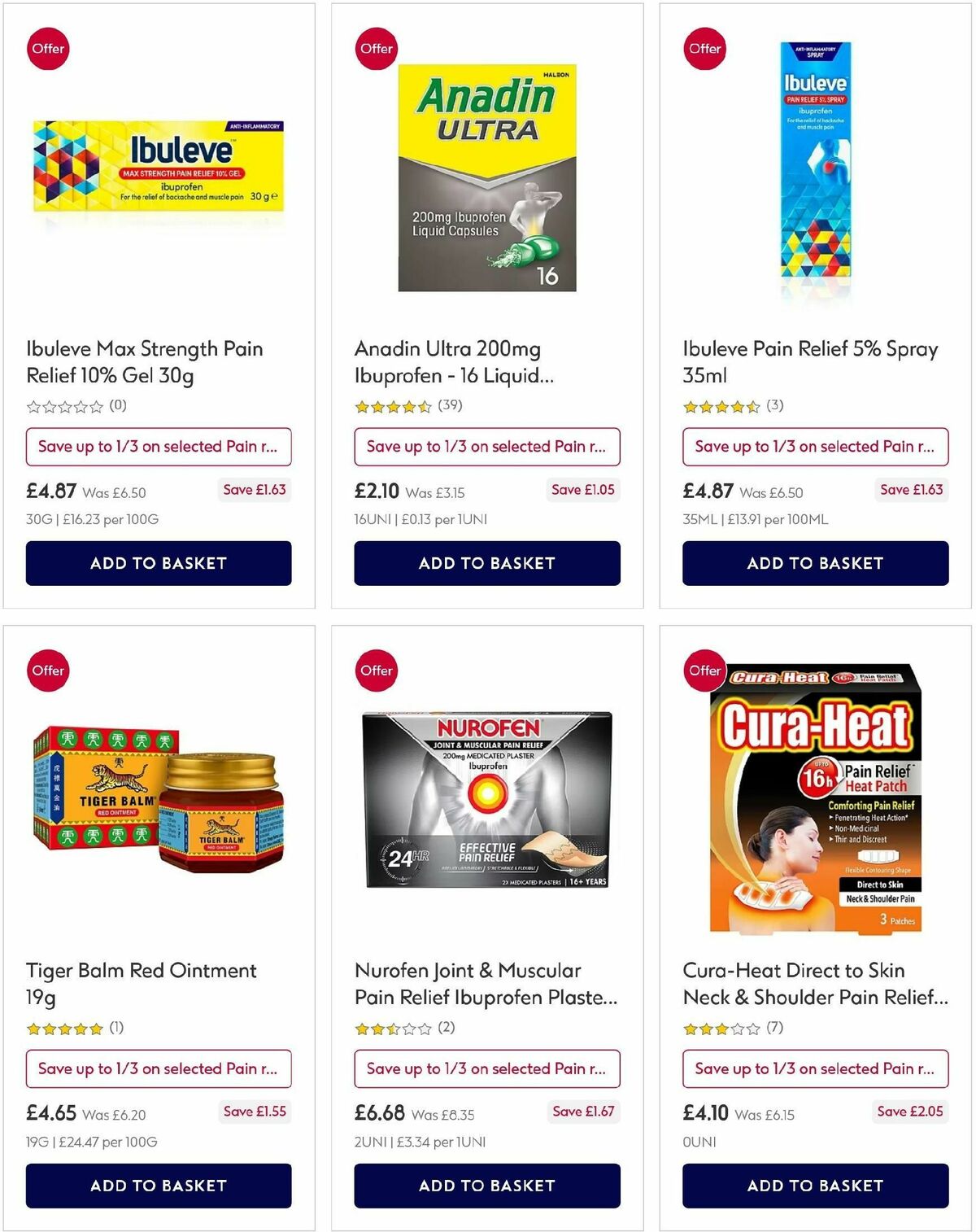 Boots Offers from 5 May