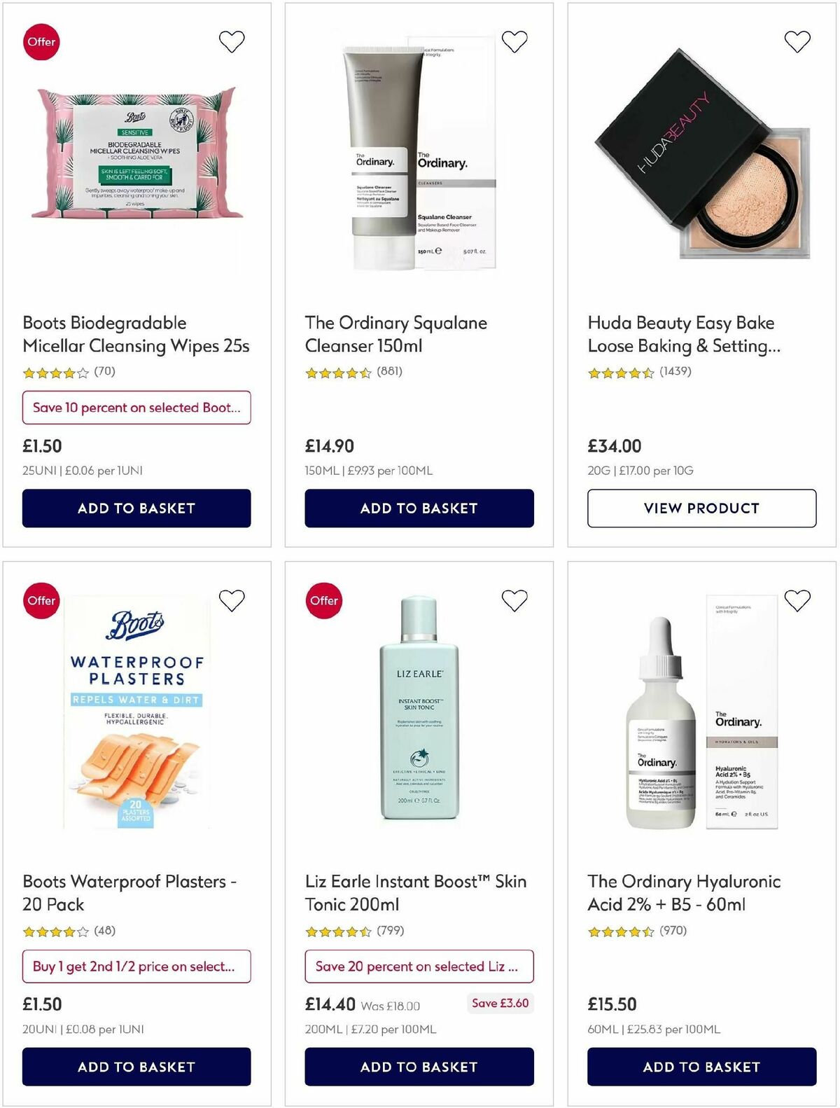 Boots Offers from 4 June