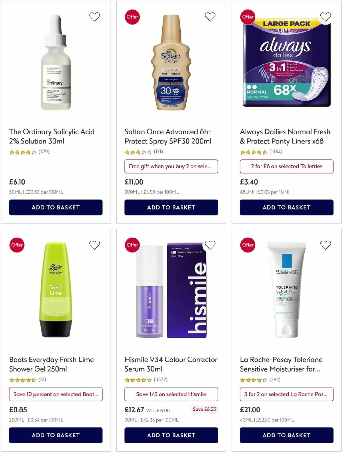 Boots Offers from 4 June