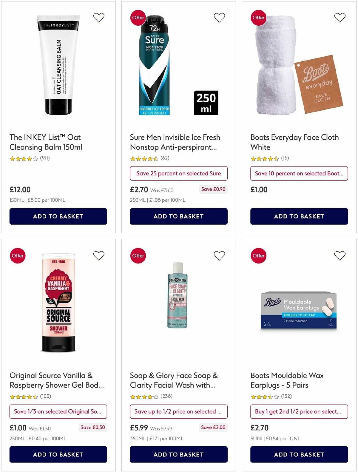 Boots Offers from 4 June