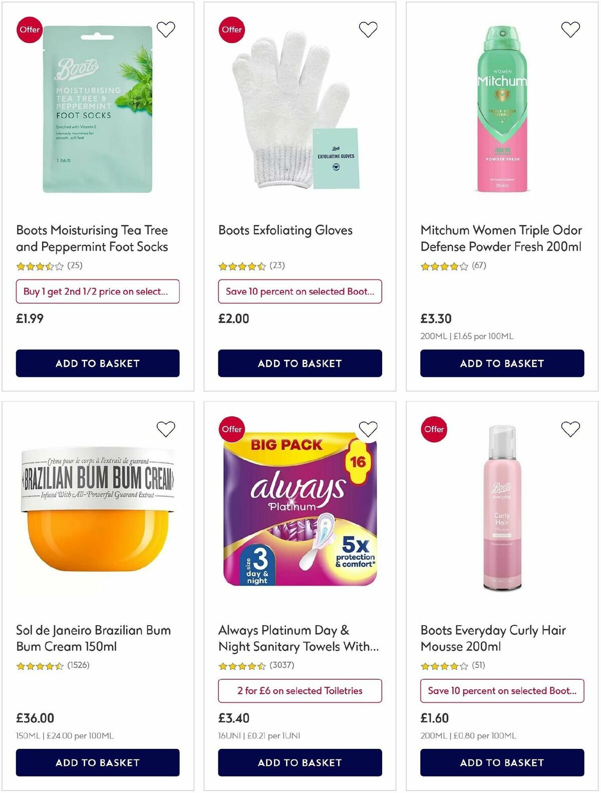 Boots Offers from 4 June