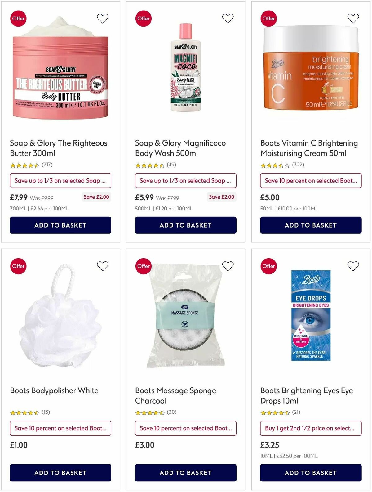 Boots Offers from 4 June