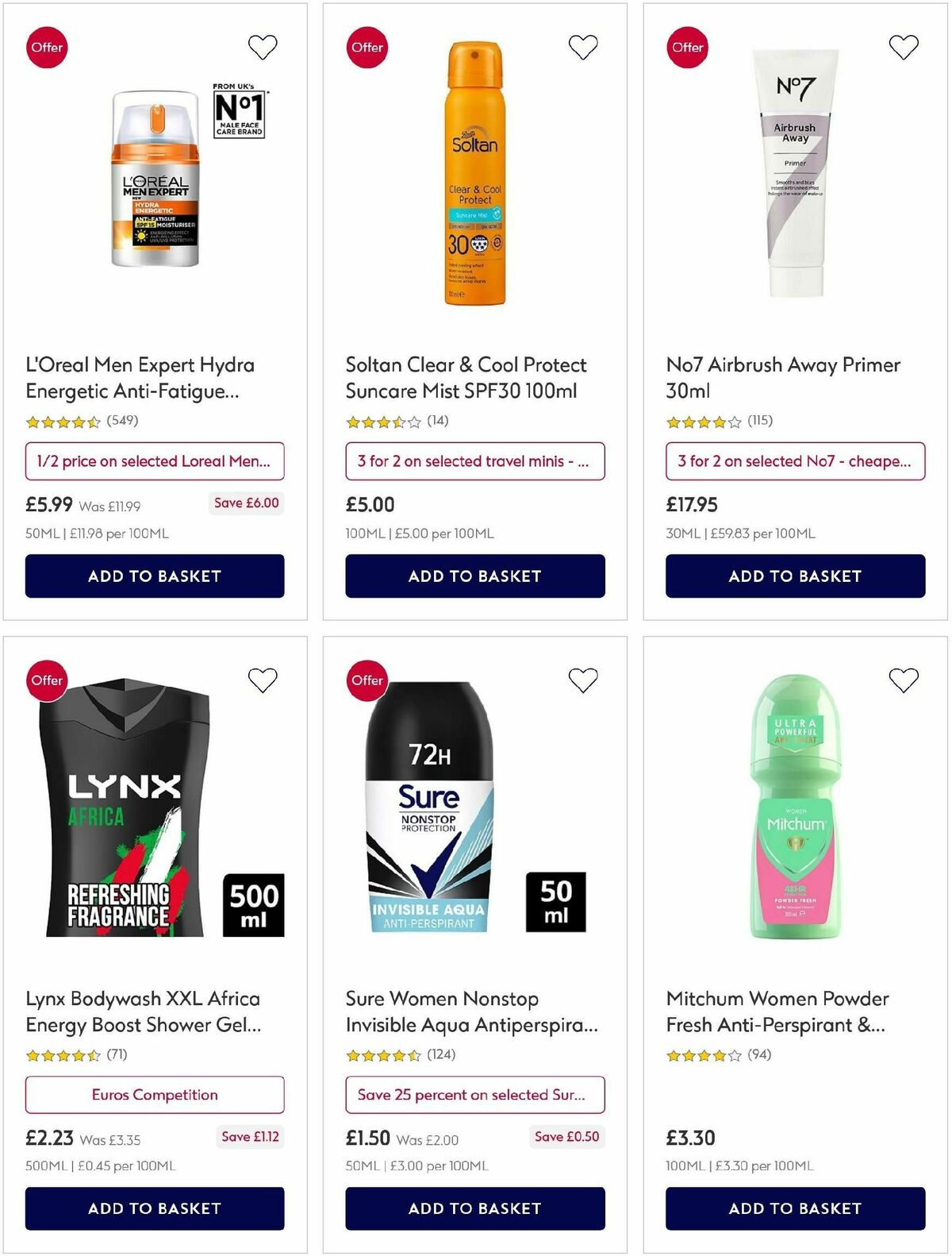 Boots Offers from 4 June