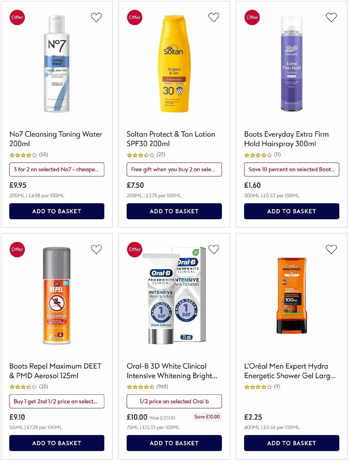 Boots Offers from 4 June