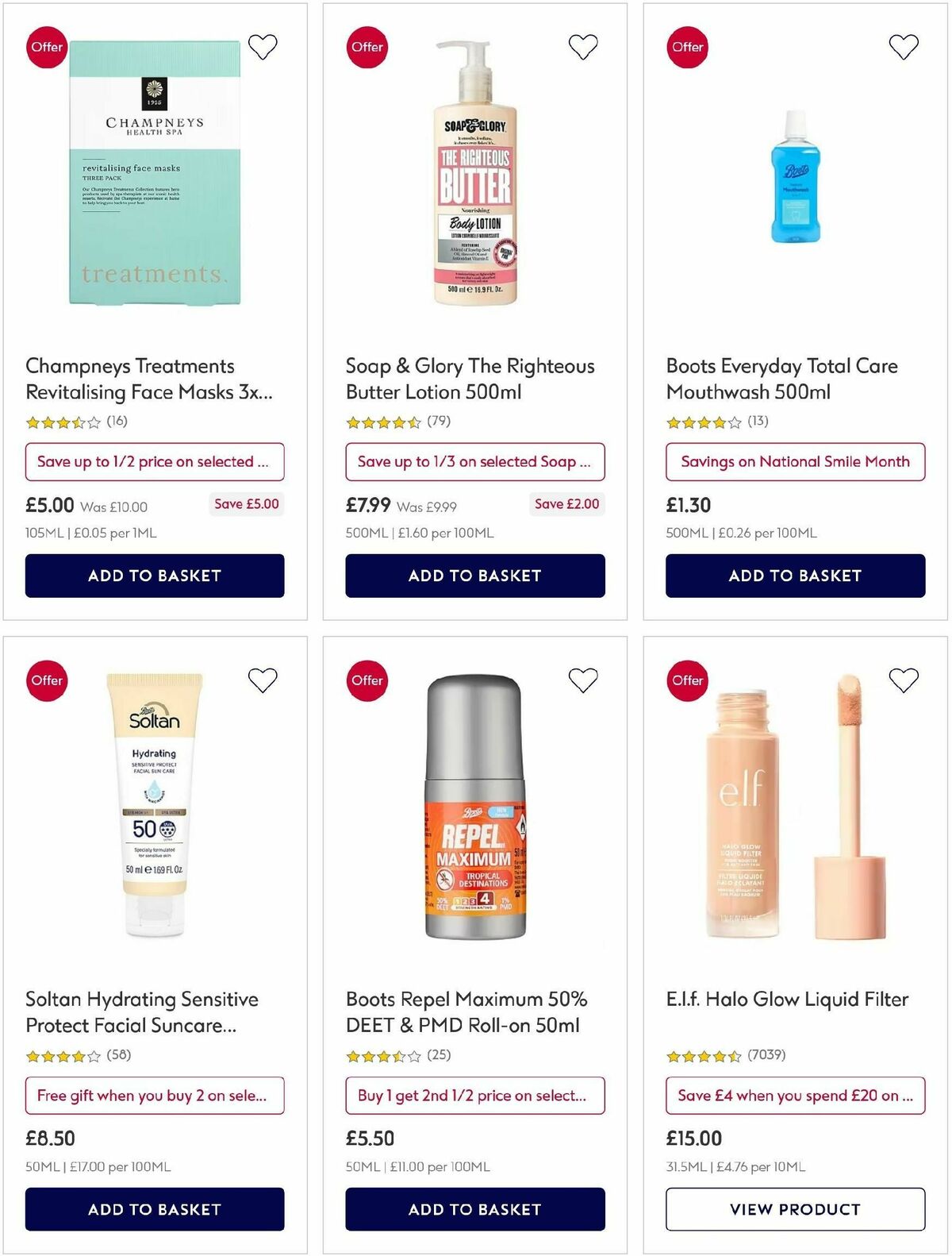 Boots Offers from 4 June