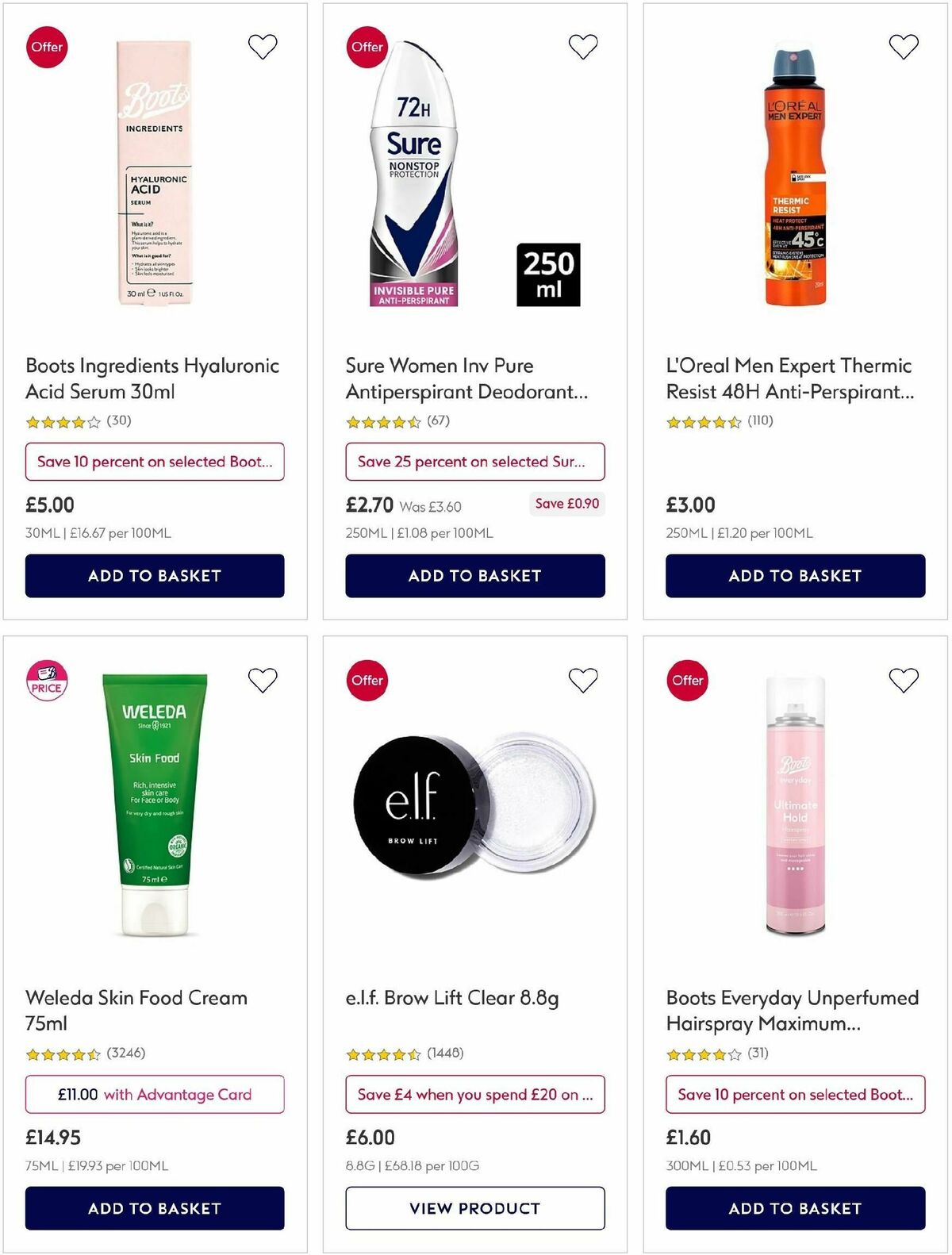 Boots Offers from 4 June