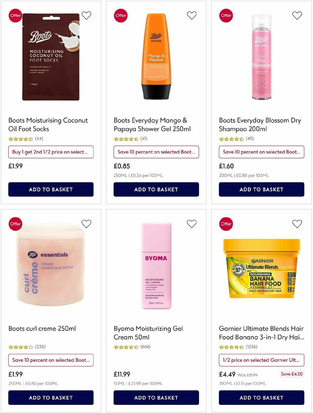 Boots Offers from 4 June