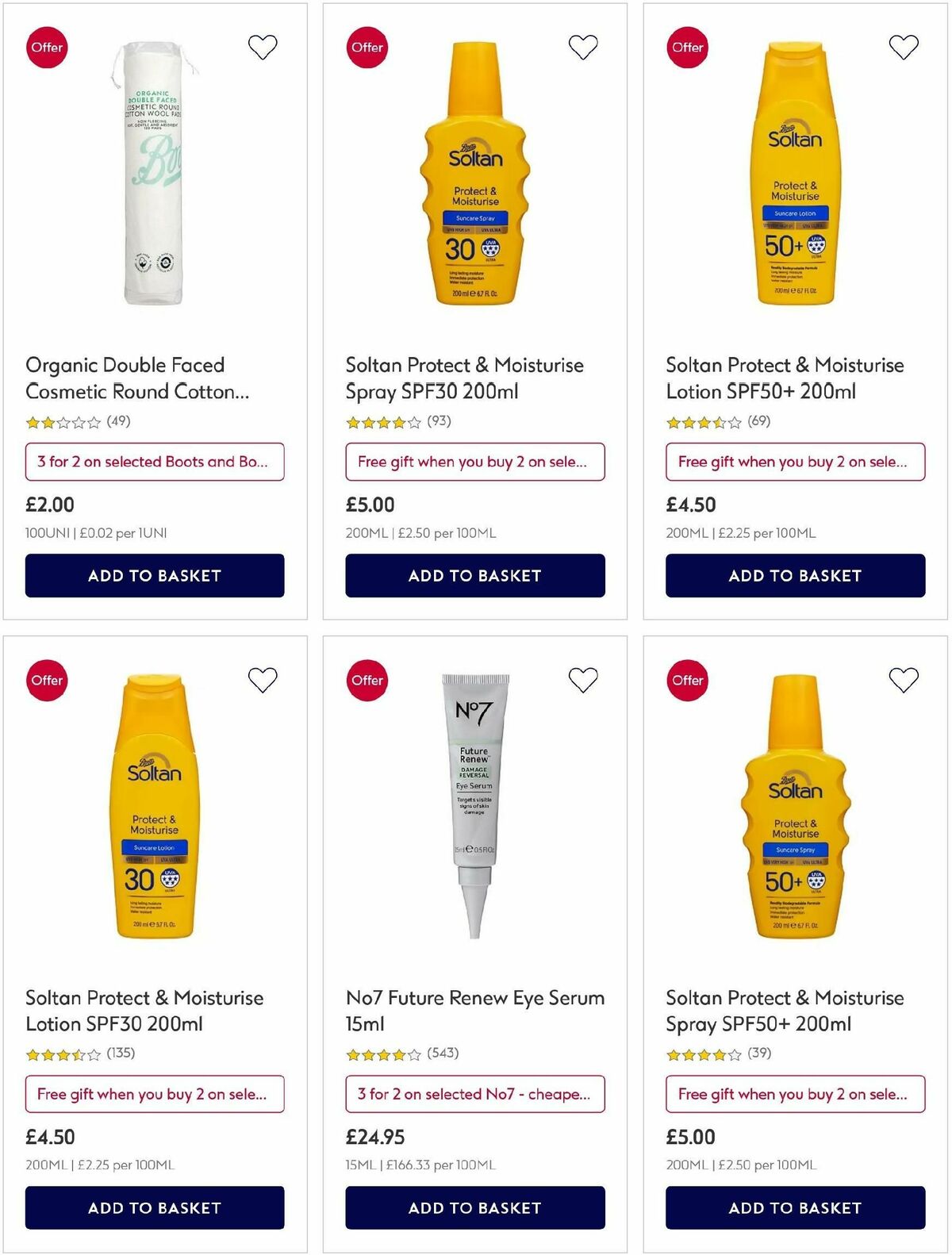 Boots Offers from 4 June