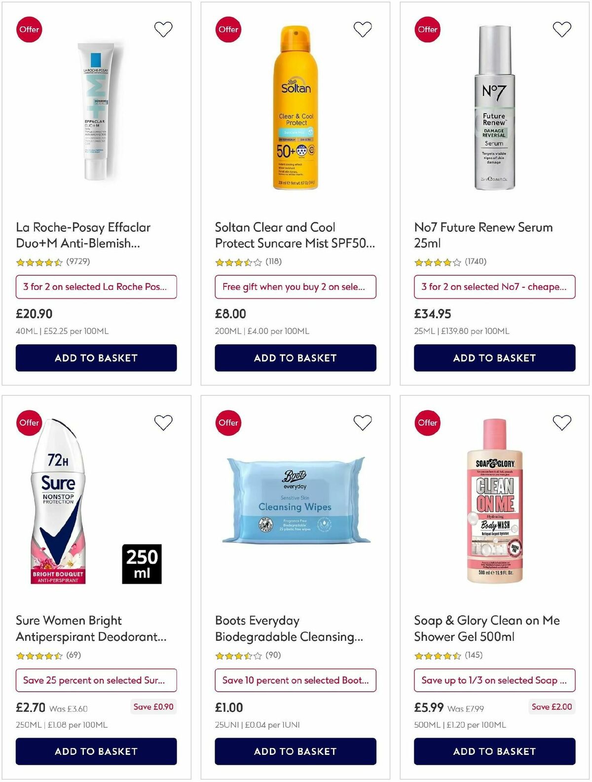 Boots Offers from 4 June