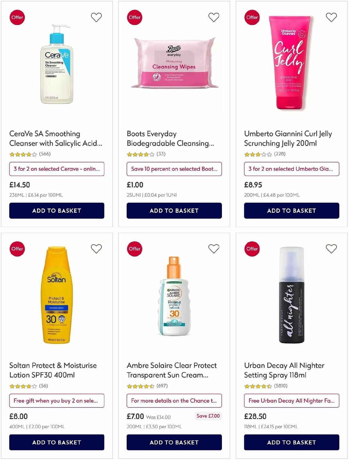 Boots Offers from 4 June