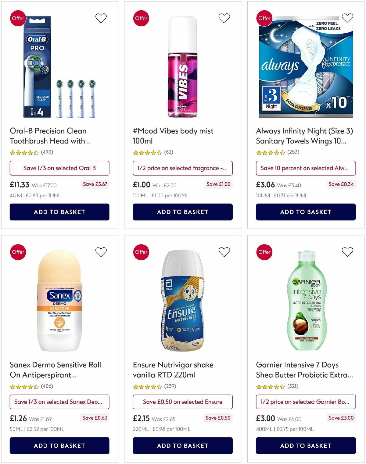 Boots Offers from 6 July