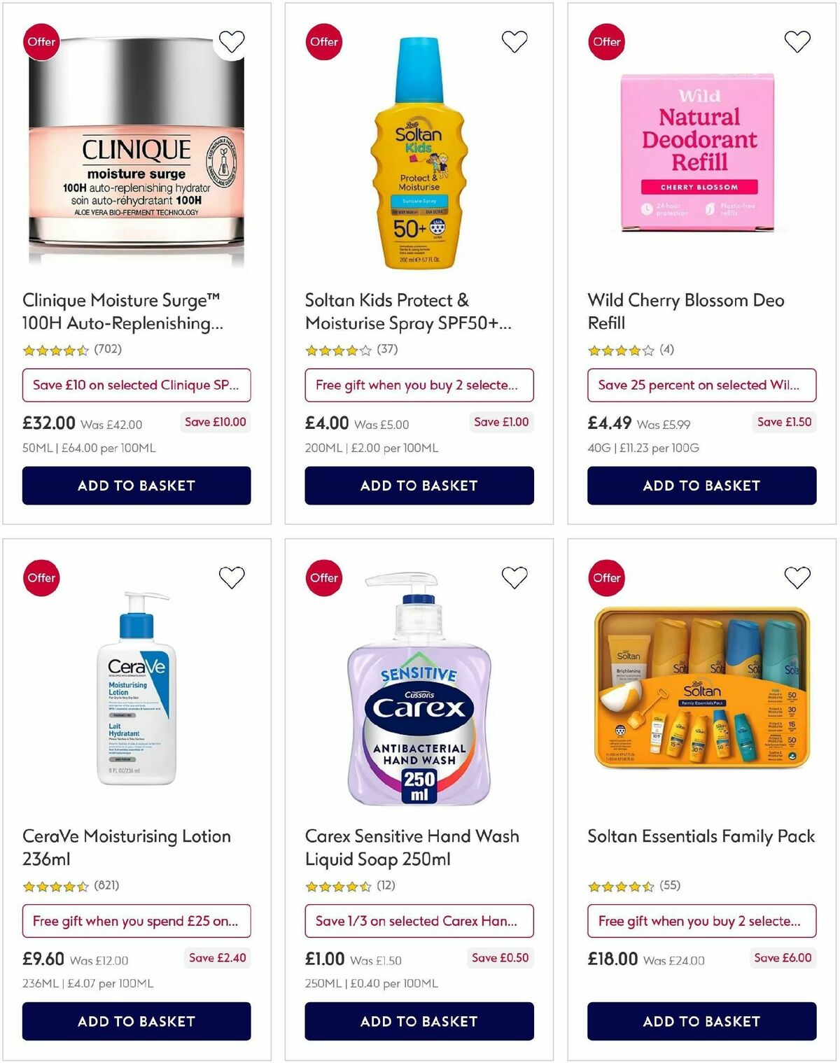 Boots Offers from 6 July