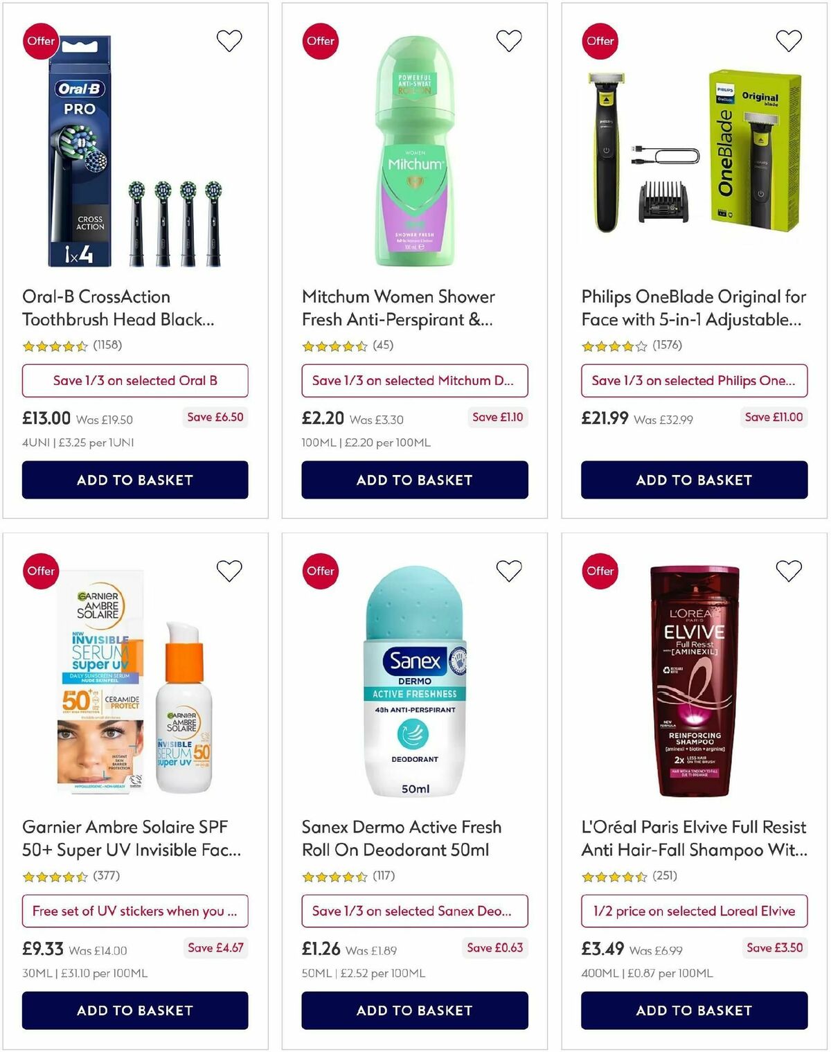 Boots Offers from 6 July