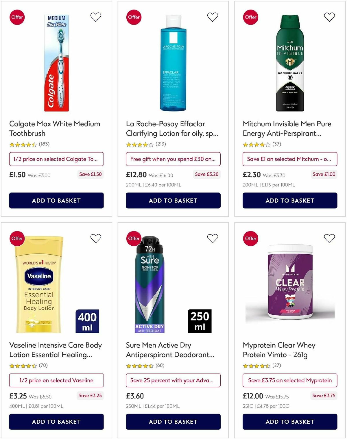 Boots Offers from 6 July