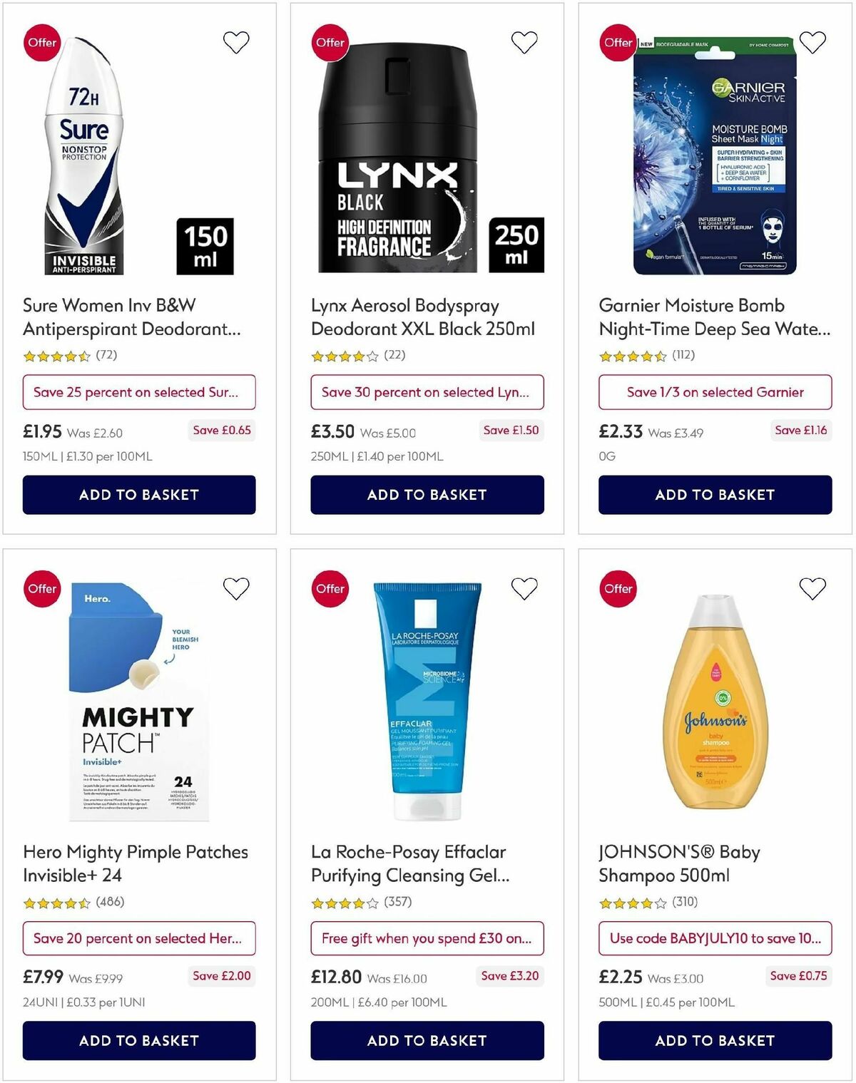 Boots Offers from 6 July