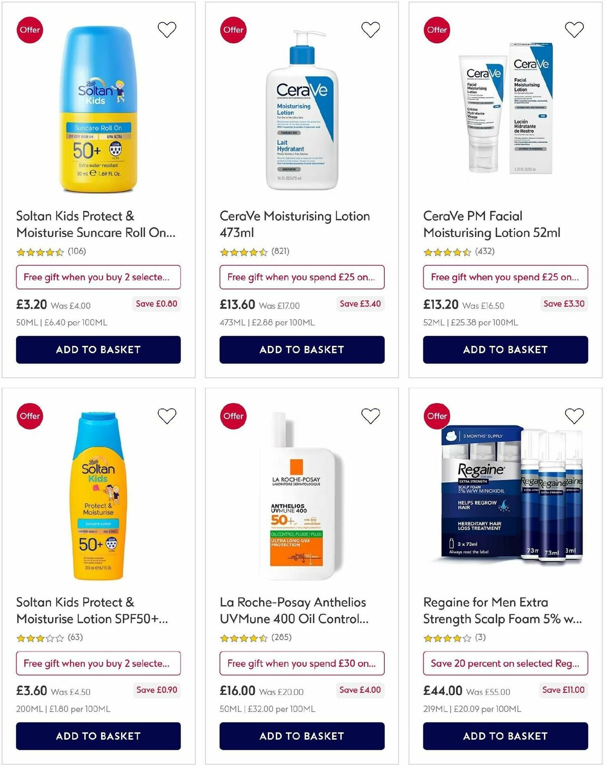 Boots Offers from 6 July