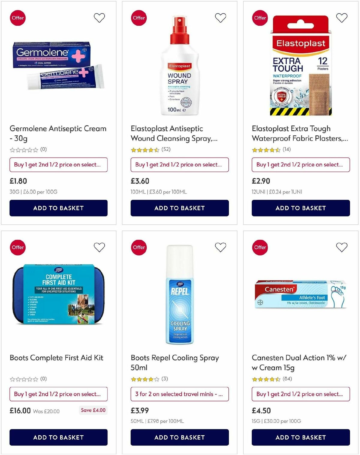 Boots Offers from 6 August