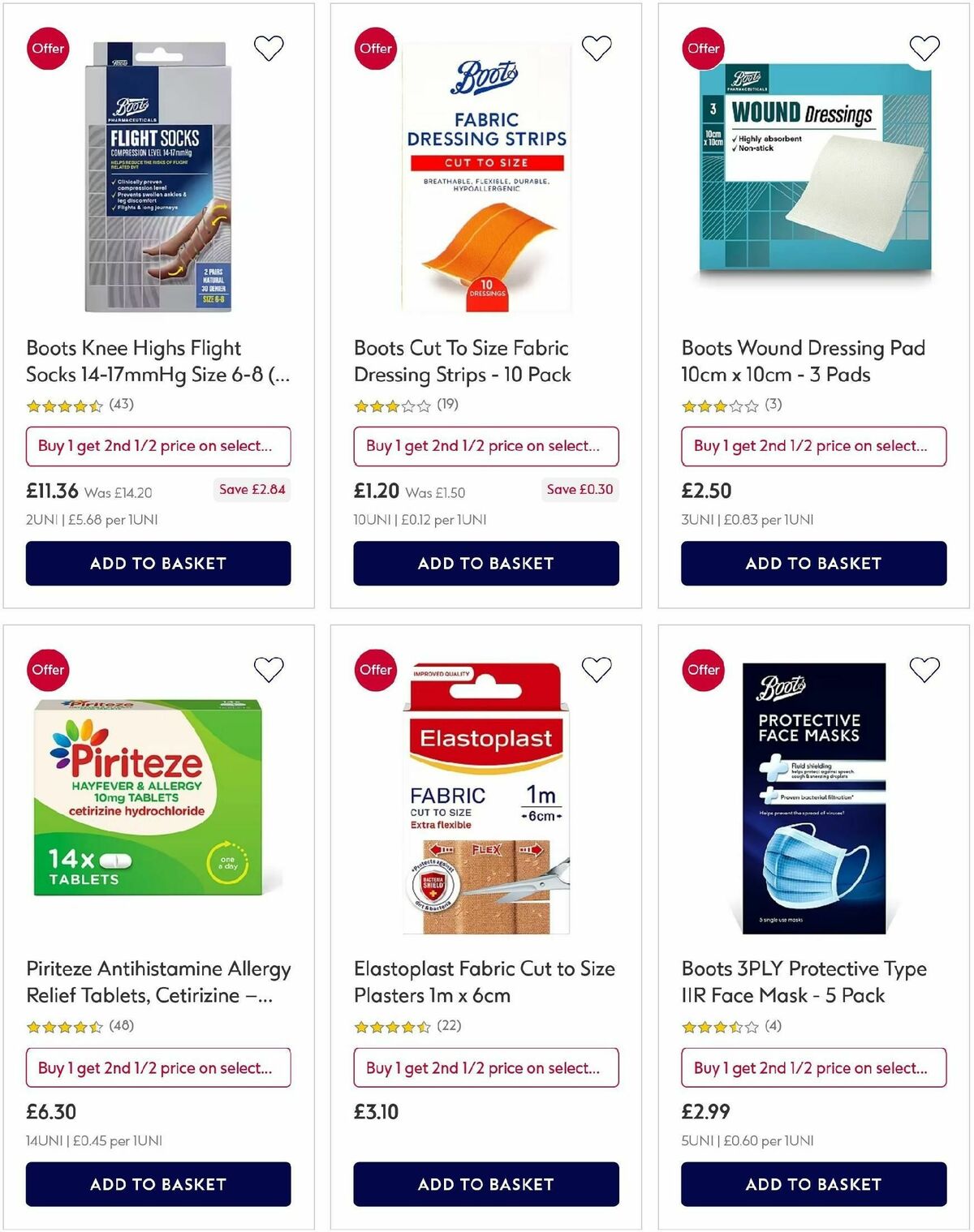 Boots Offers from 6 August