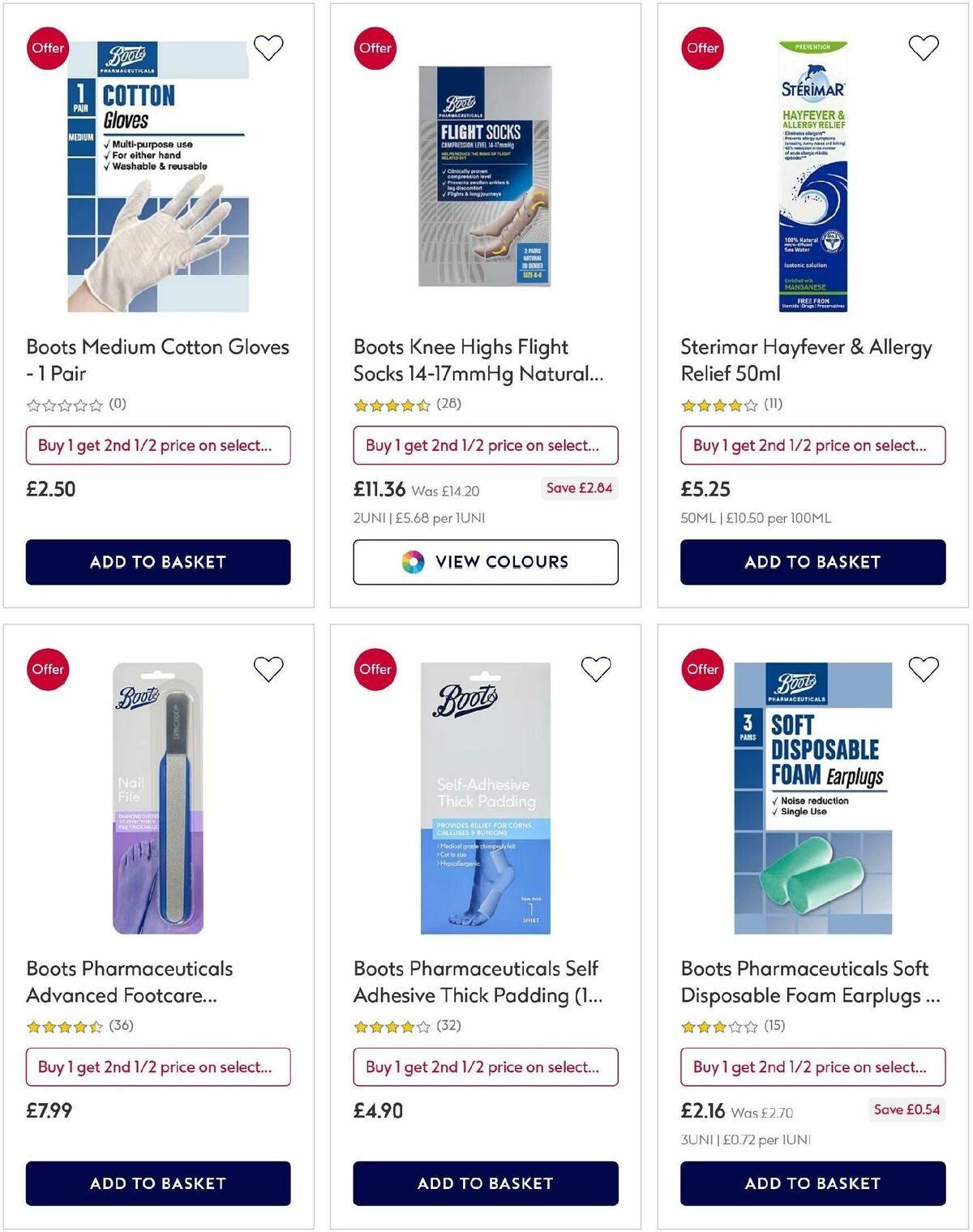 Boots Offers from 6 August