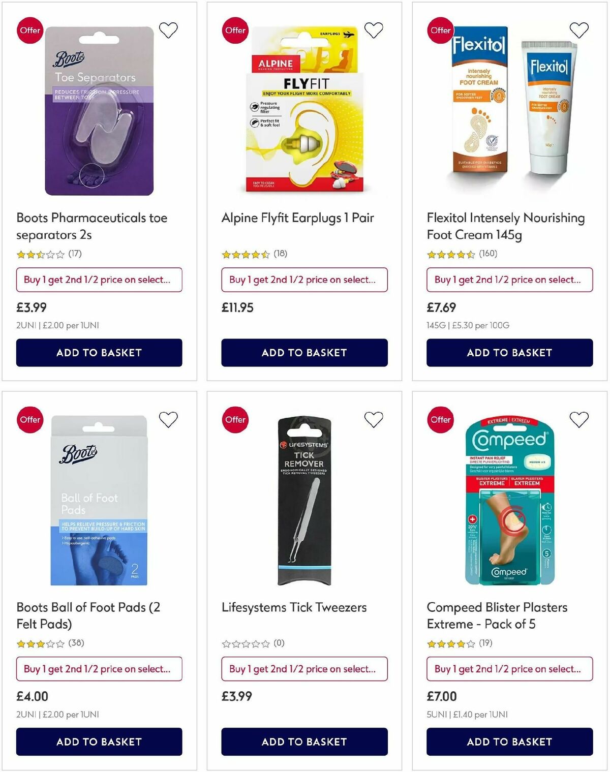 Boots Offers from 6 August