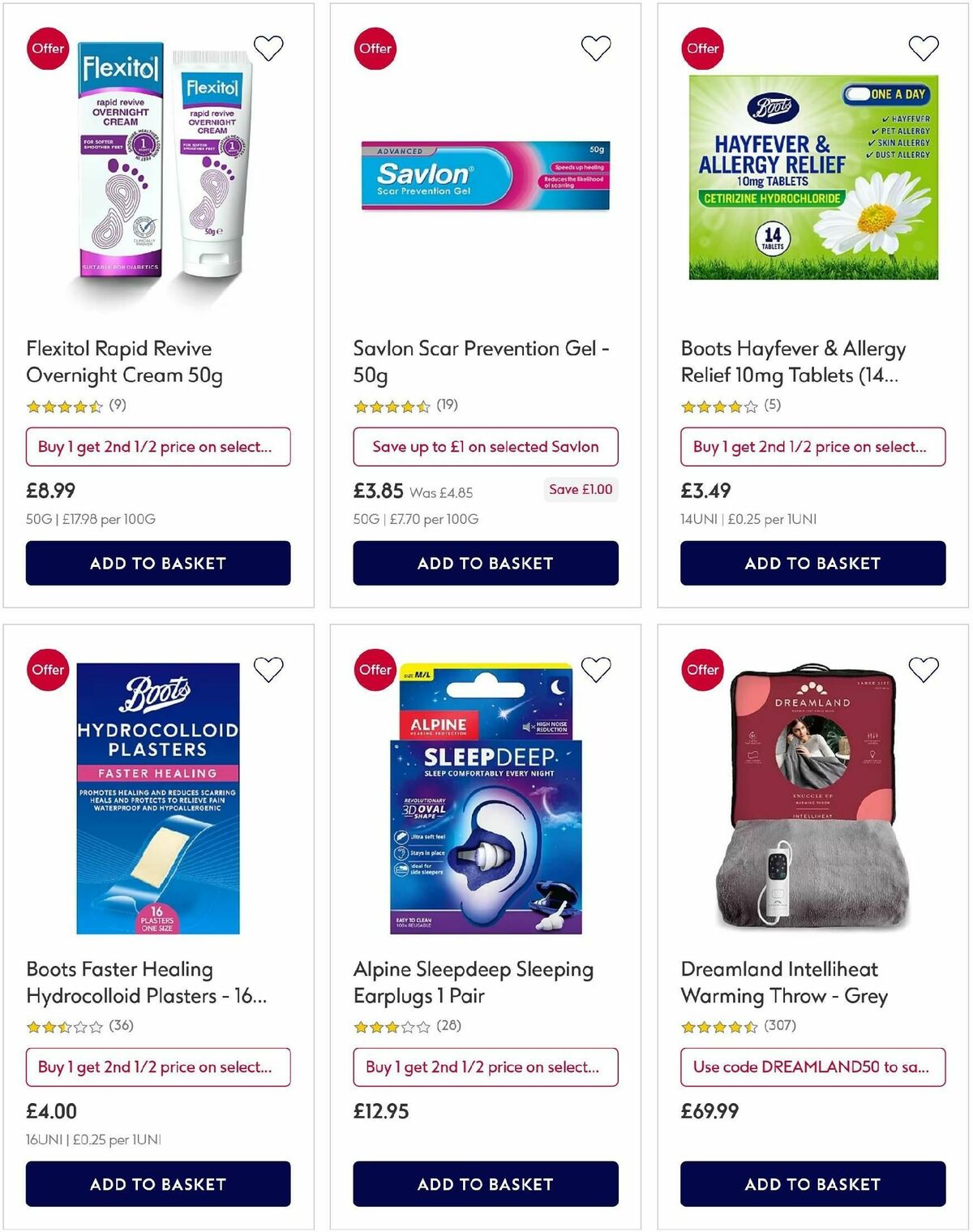 Boots Offers from 6 August