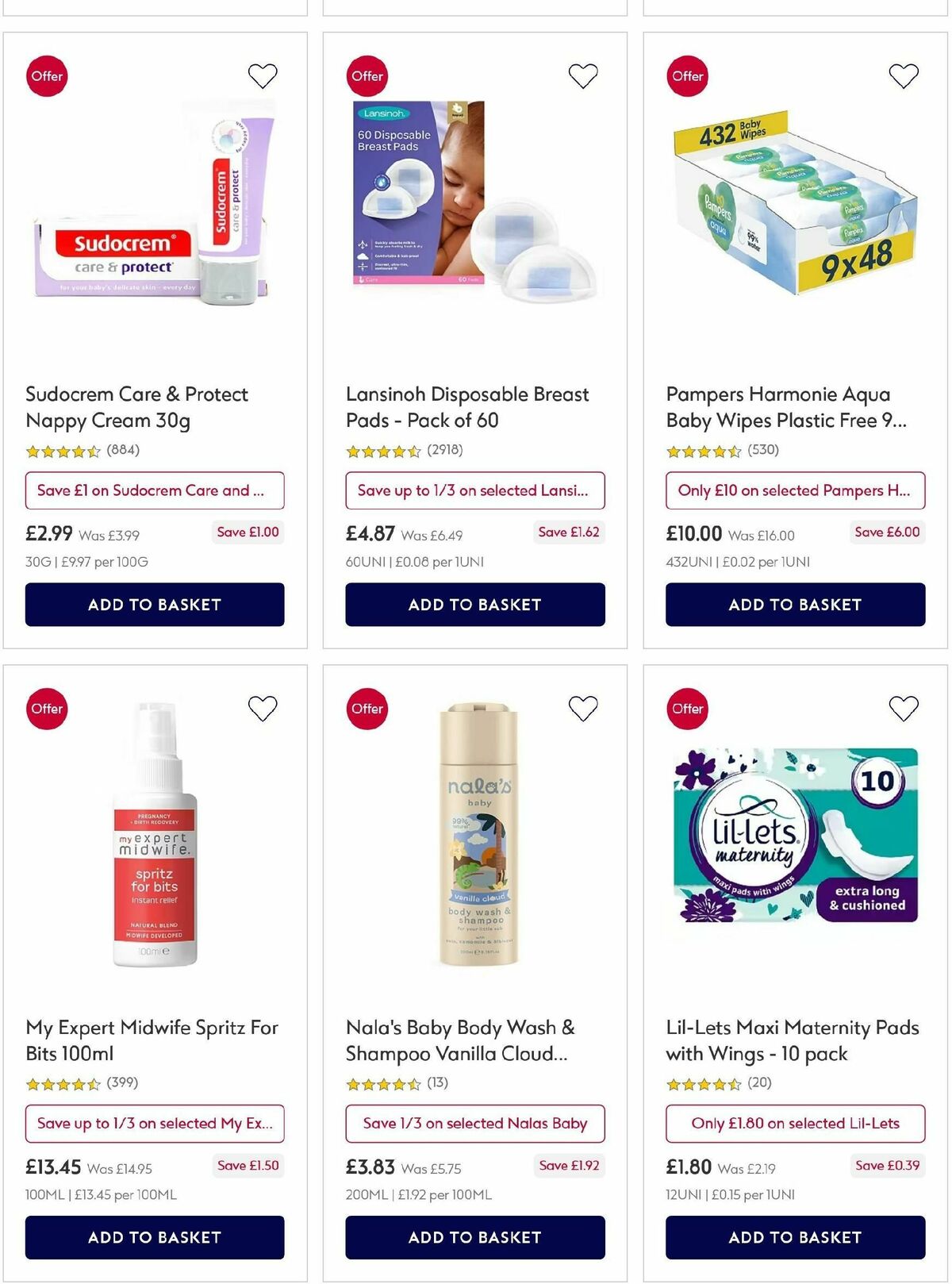 Boots Offers from 6 September