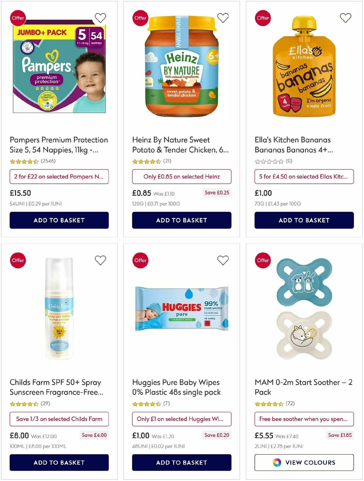 Boots Offers from 6 September