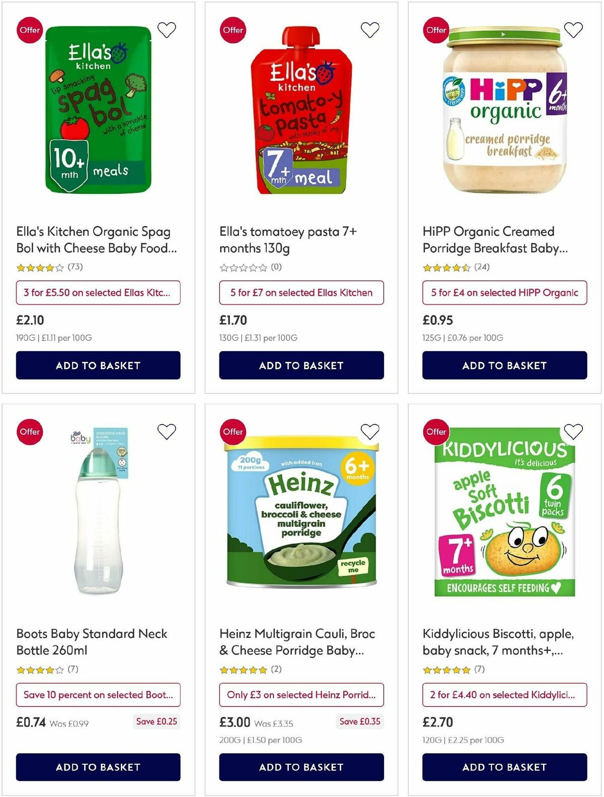 Boots Offers from 6 September