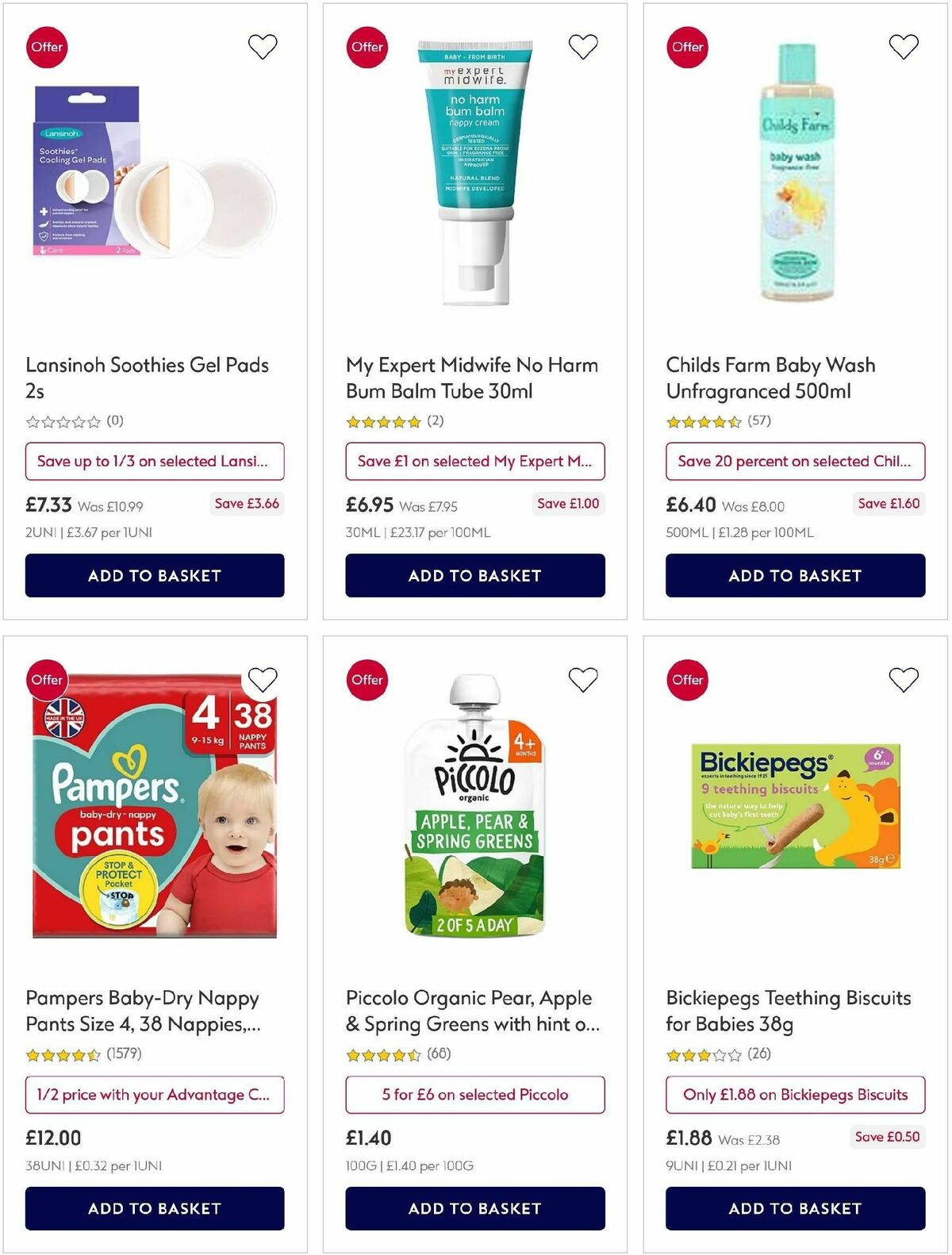 Boots Offers from 6 September