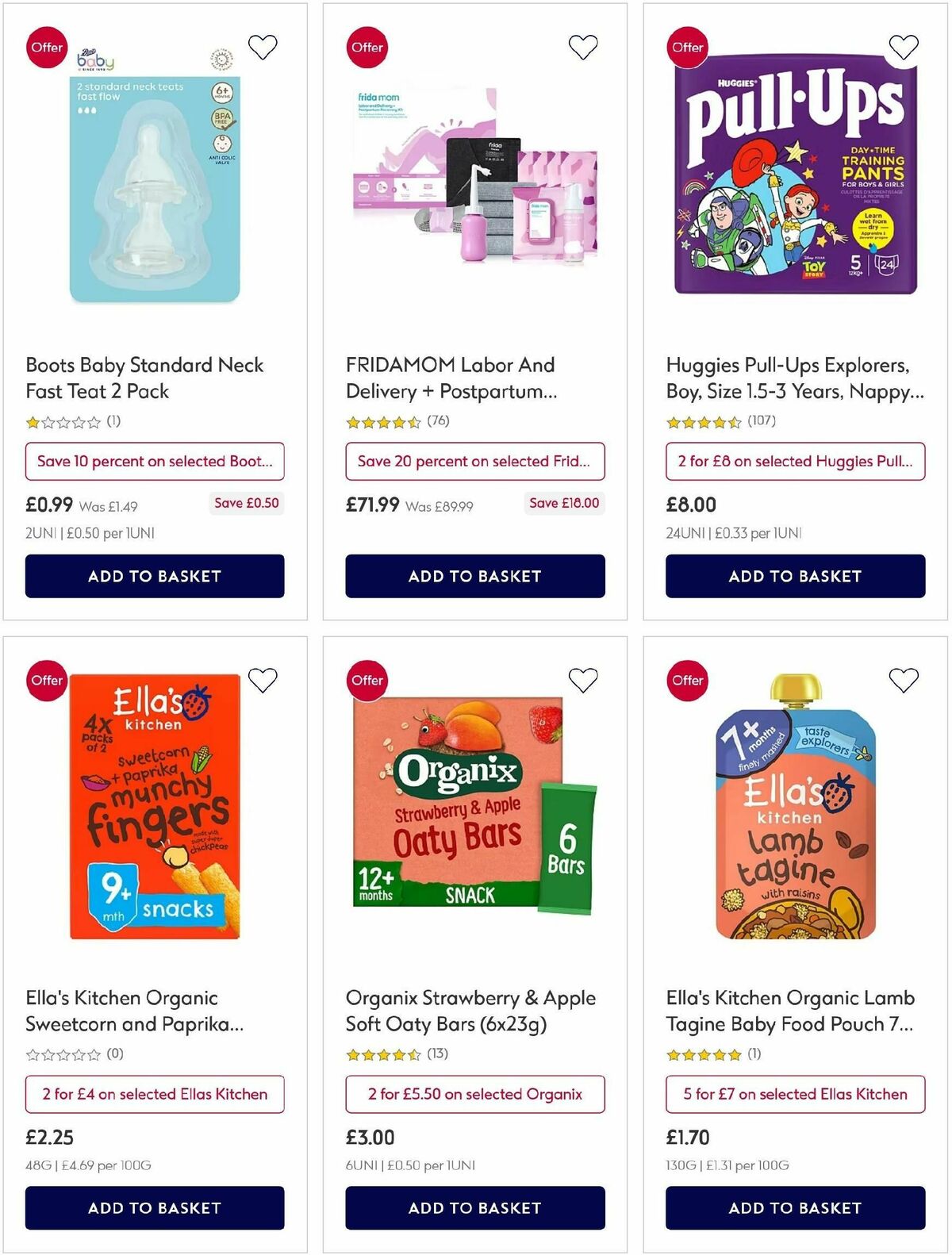 Boots Offers from 6 September