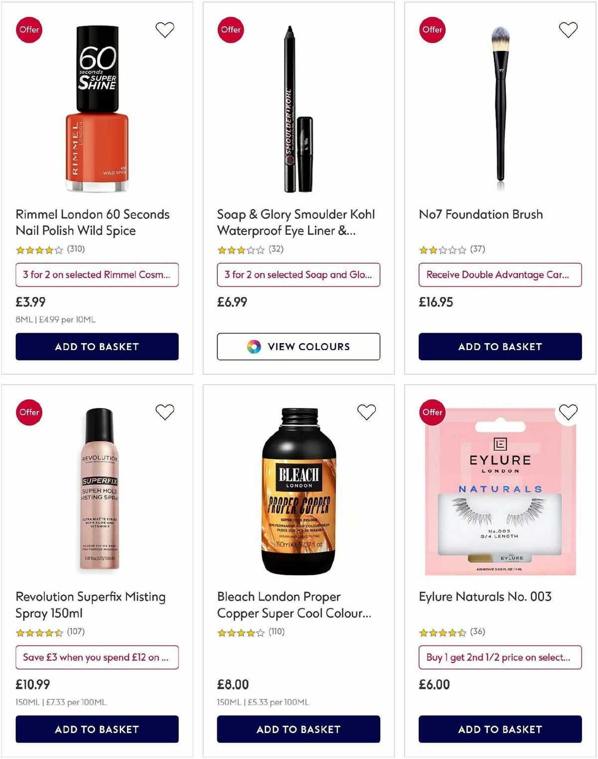 Boots Halloween Offers from 4 October