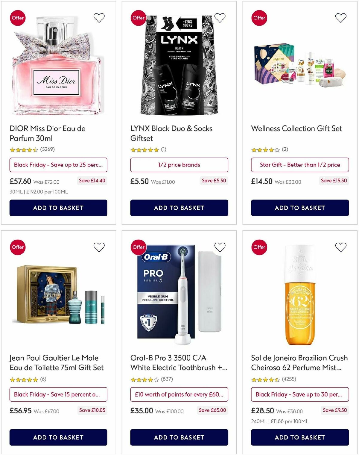 Boots Offers from 25 November