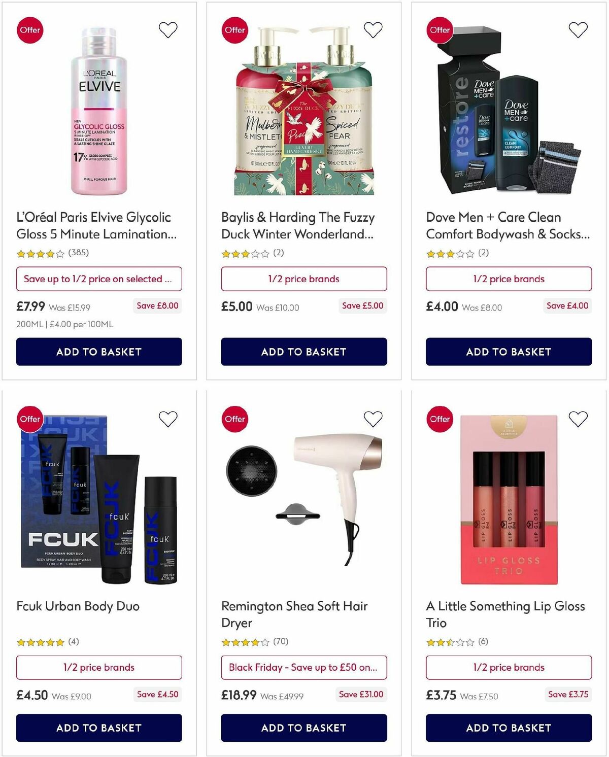 Boots Offers from 25 November