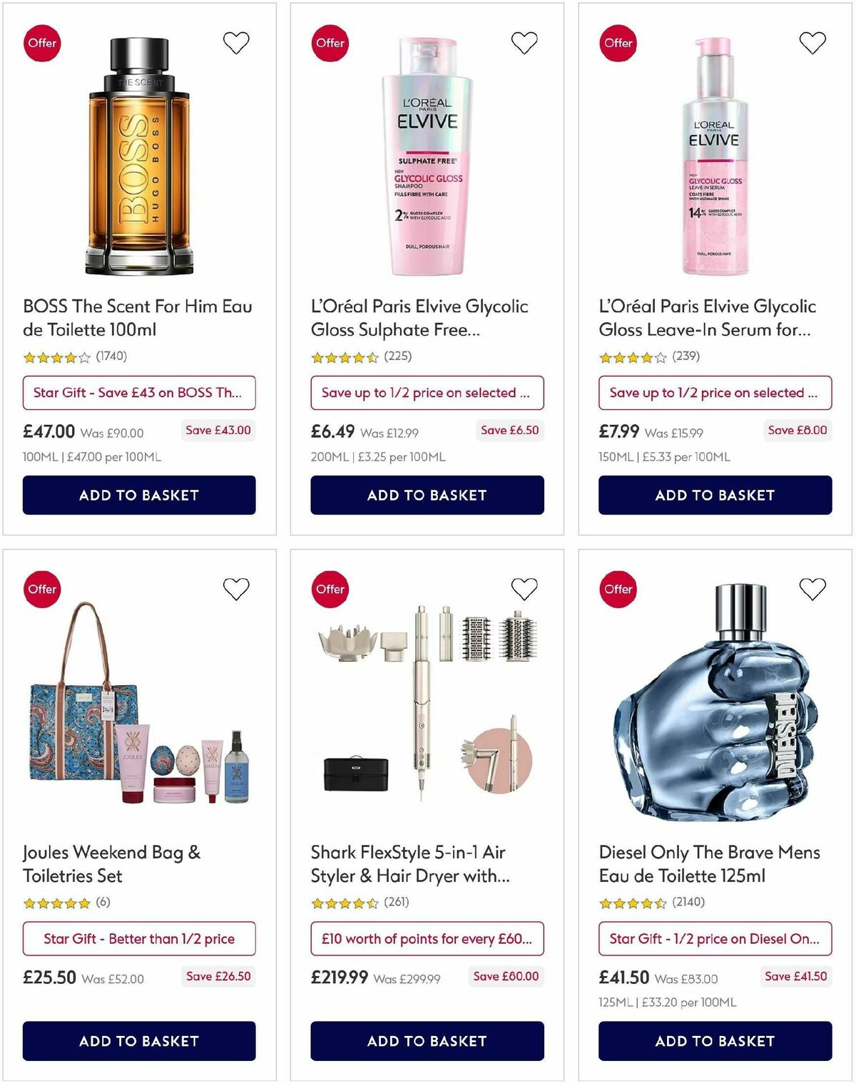 Boots Offers from 25 November