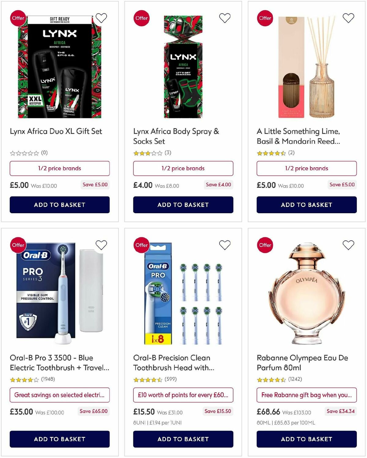 Boots Offers from 25 November