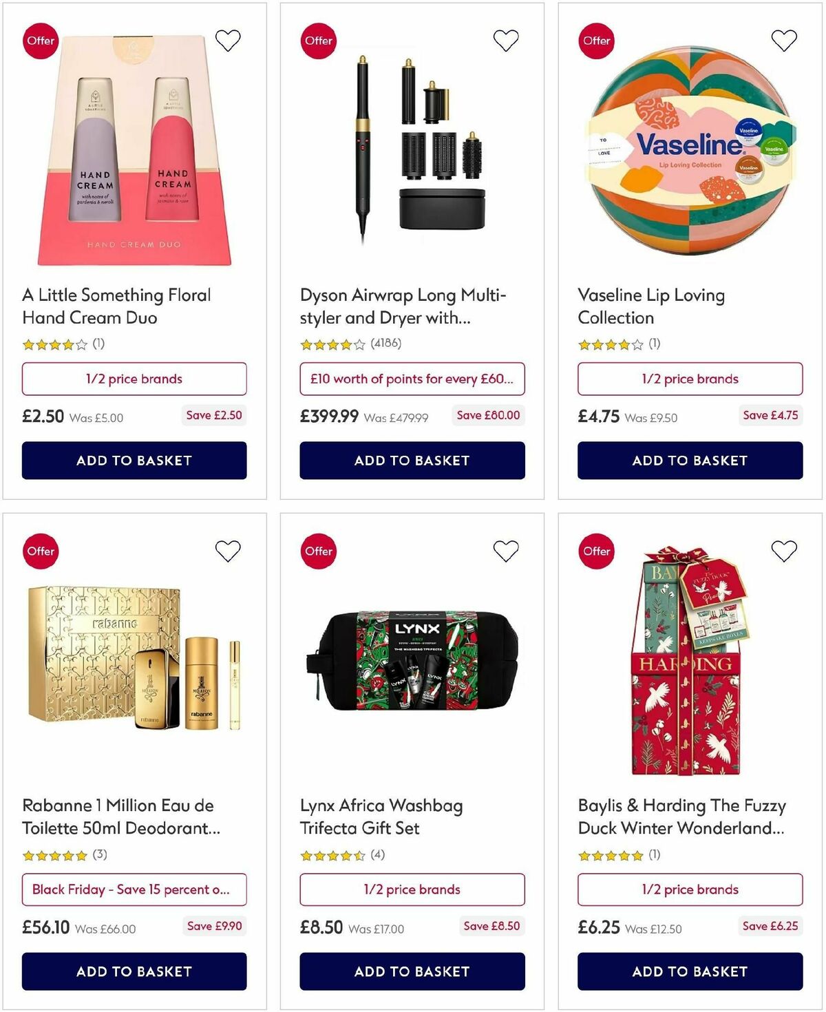 Boots Offers from 25 November