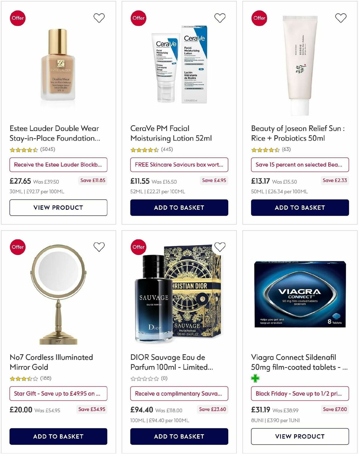 Boots Offers from 25 November