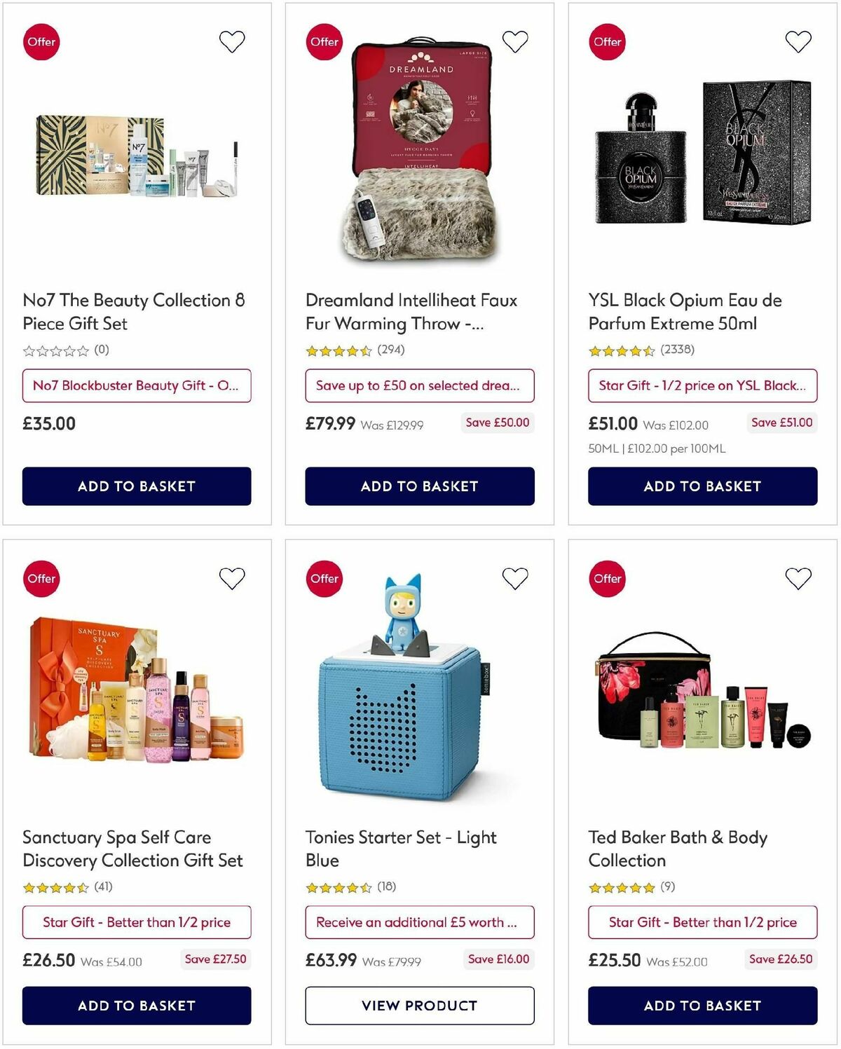 Boots Offers from 25 November