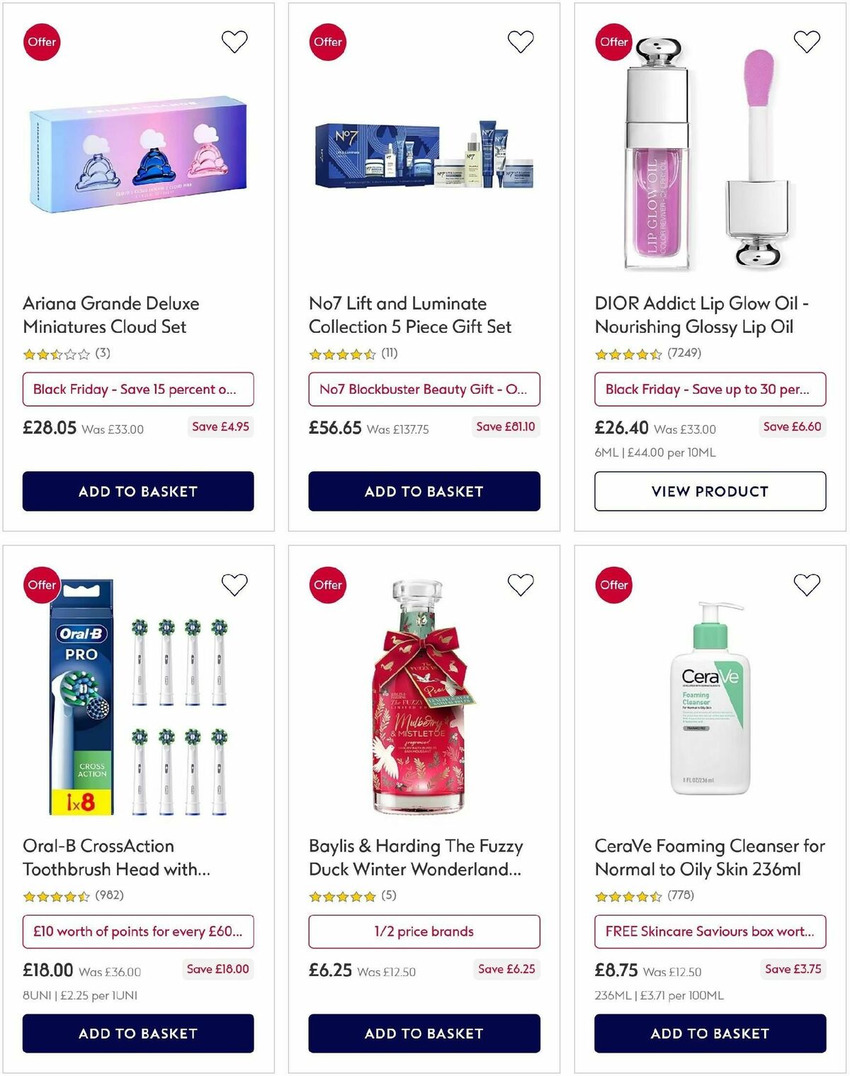 Boots Offers from 25 November