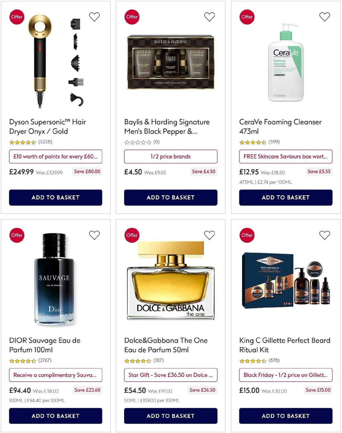 Boots Offers from 25 November