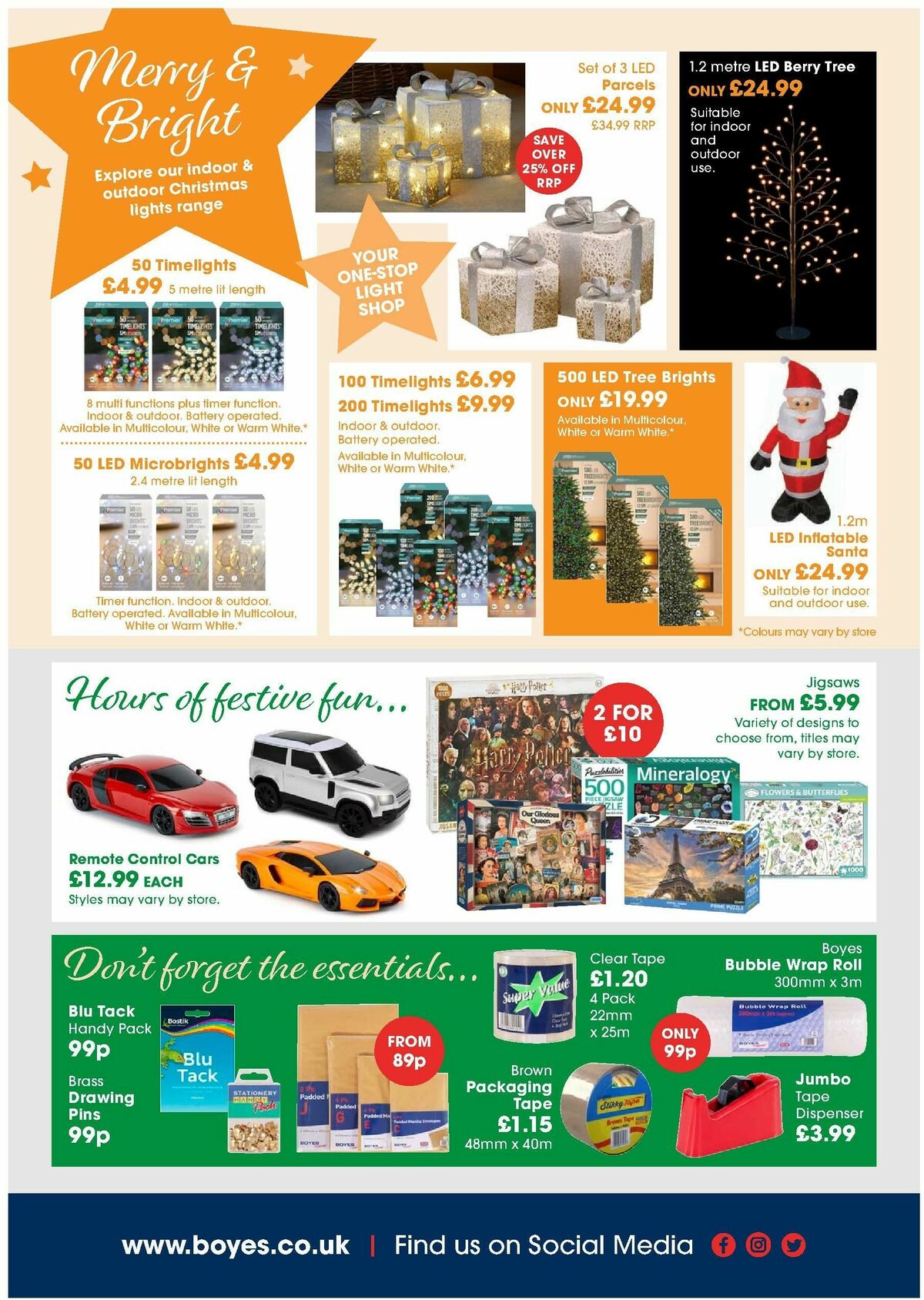 Boyes Offers from 4 November