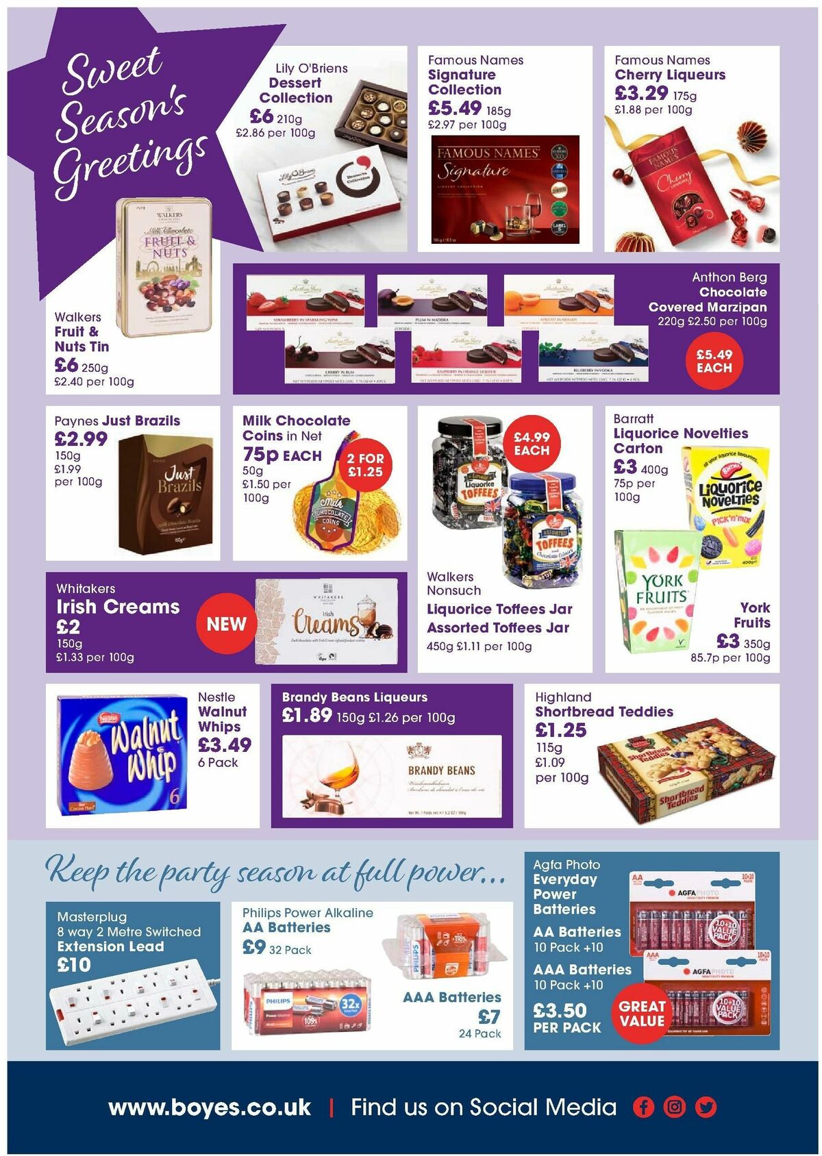 Boyes Offers from 4 November