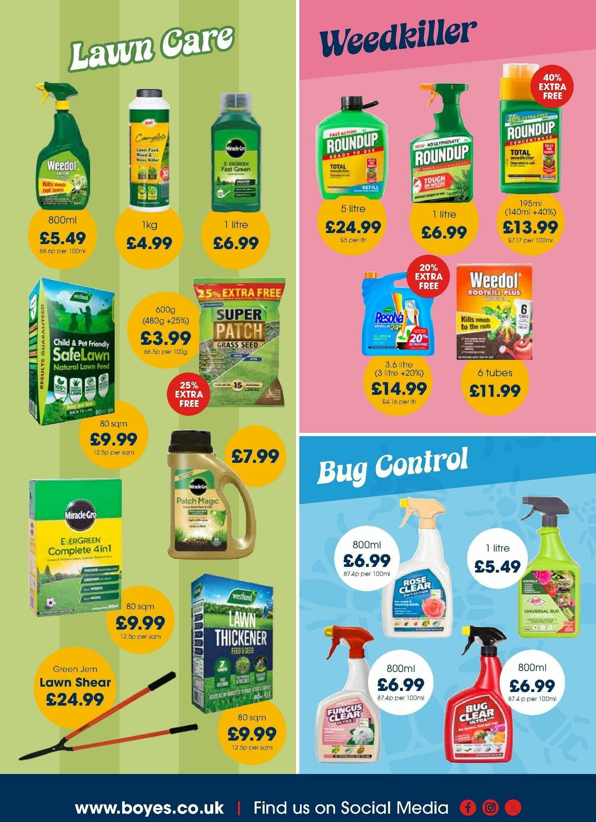 Boyes Offers from 24 May