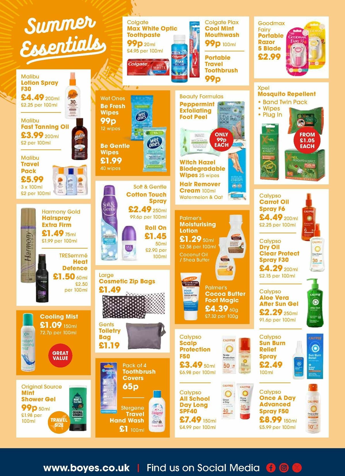 Boyes Offers from 24 May