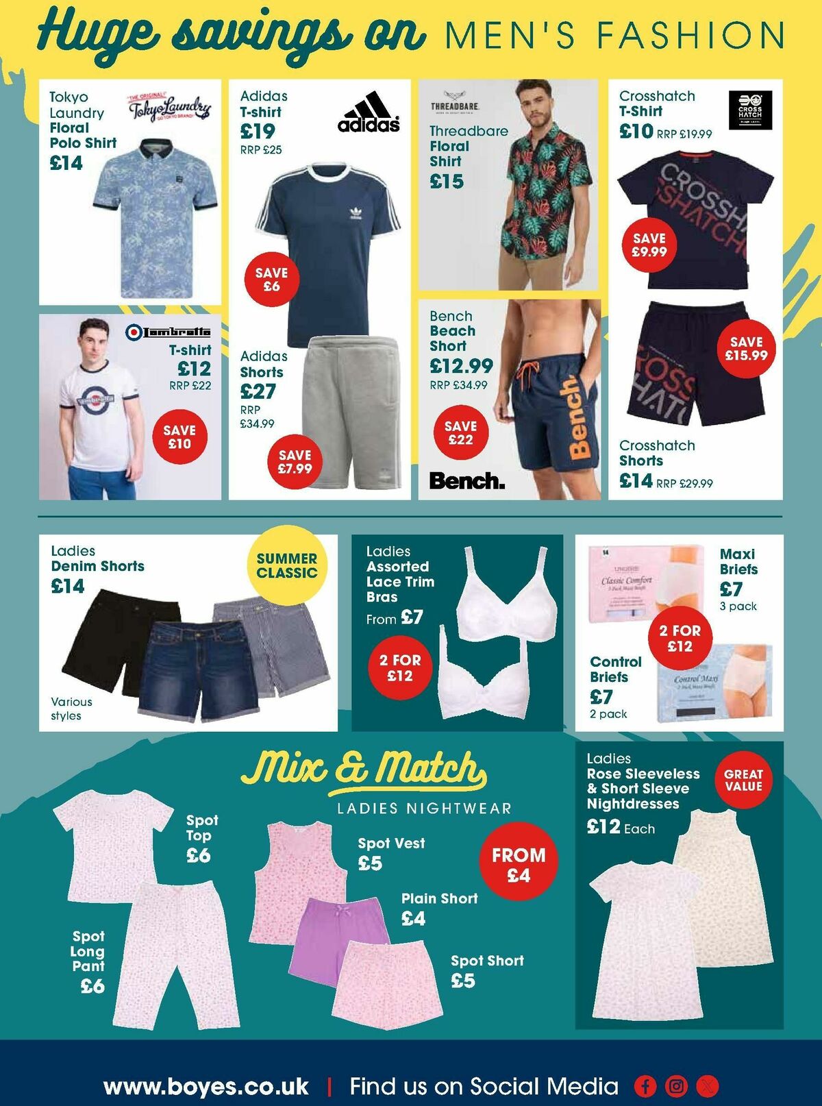 Boyes Offers from 24 May