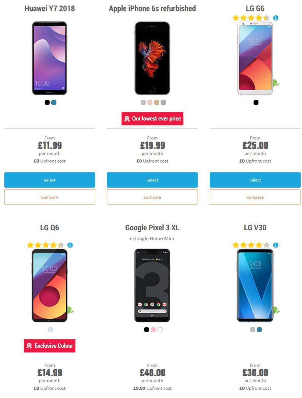 Carphone Warehouse Offers from 1 April