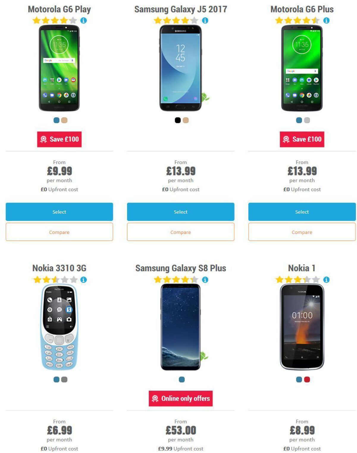 Carphone Warehouse Offers from 1 April