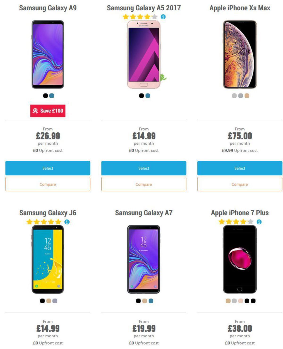 Carphone Warehouse Offers from 1 April