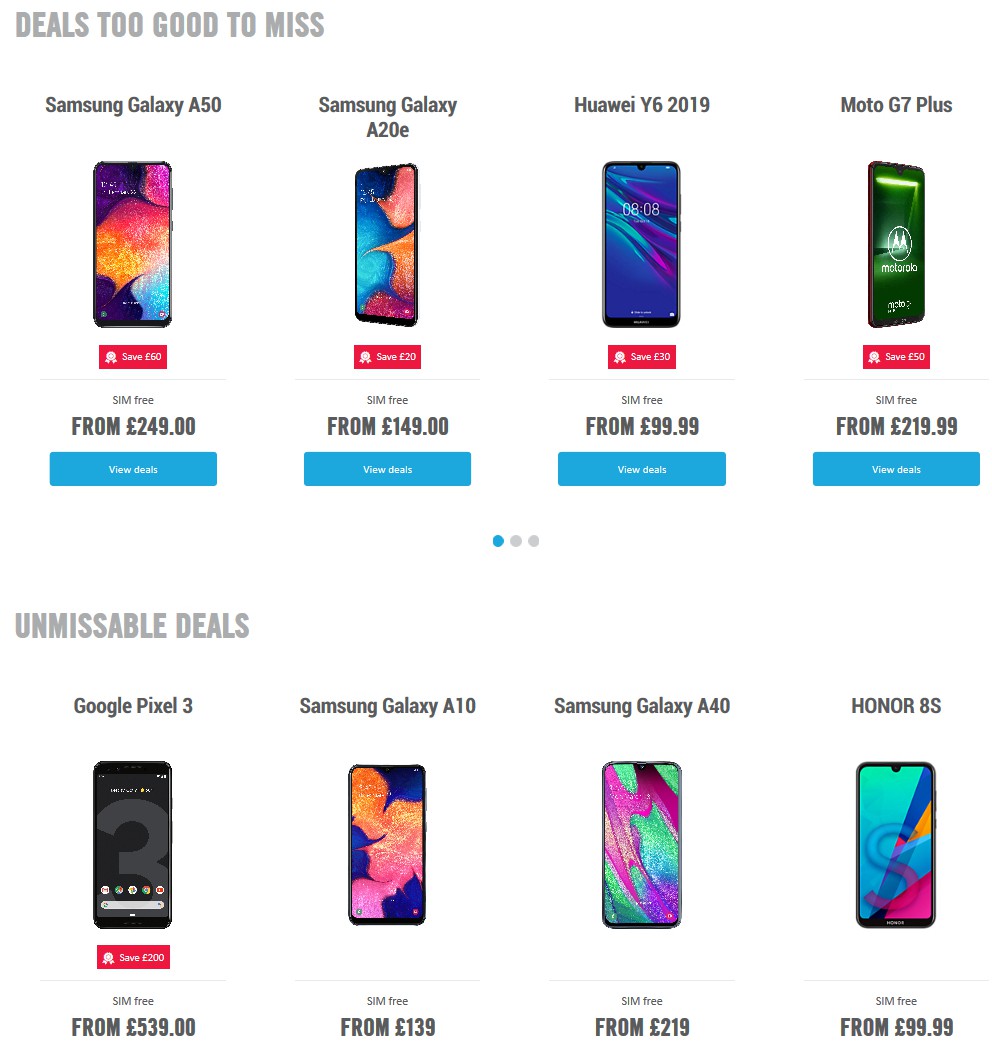 Carphone Warehouse Offers from 17 July