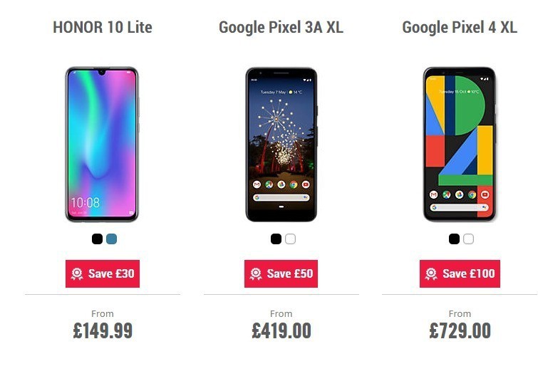 Carphone Warehouse Offers from 4 January